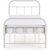 Saldus hvid sengestel 90x200 cm