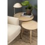 Roslin sofabord 45/60 cm - Bambus