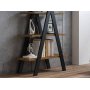 Tipi reol 180 cm - Wotan eg/sort