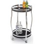 Butler 8 - Drinks- & rullebord (krom) + Mbelfdder