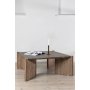 Rogaland sofabord 100 x 100 cm - Brun