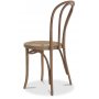 PiPi spisegruppe, rundt spisebord 120 cm inkl. 4 vintage bentwood Stol No18 - Sortbejdset tr