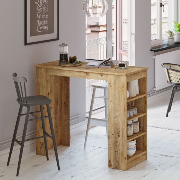 Style barbord 120 x 51,6 cm - Fyrretr