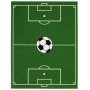 Fodboldtppe - Grn - 133x170 cm