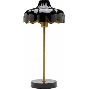 Wells bordlampe - Sort/guld - 50 cm