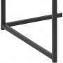 Seaford skrivebord 100 cm - Eg/sort