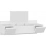 Zakkum toiletbord 100 x 39 cm - Hvid