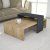 Glow sofabord 80 x 50 cm - Safir/antracit