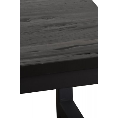 Holmstorp sofabord 120 x 60 cm - Sortlakeret alm