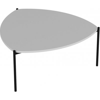 Lenny sofabord 90 x 89 cm - Hvid