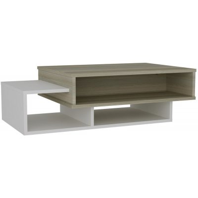Tab sofabord 105 x 60 cm - Hvid/cordoba