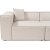 Lora 3-personers sofa - Lysebrun