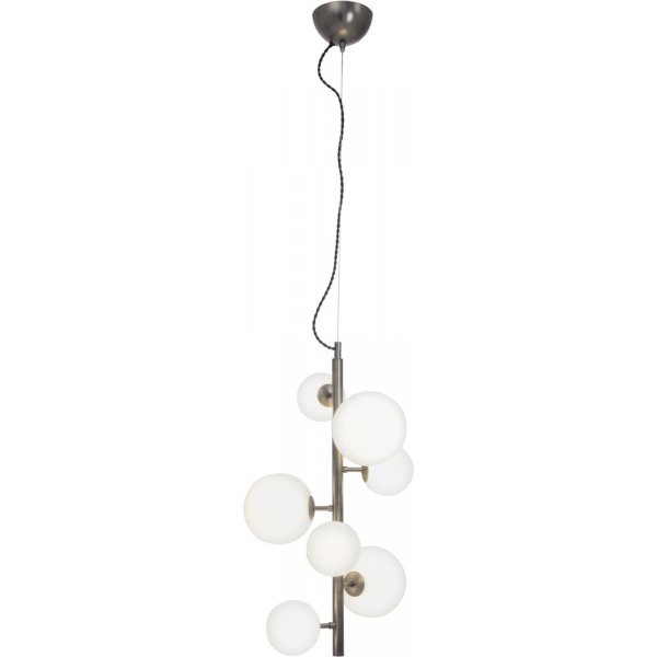 Molekyl loftslampe - Blik/hvid