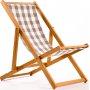 Repose Beach dkstol - Gr/hvid