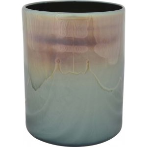 Ocean vase stor - Gr metallic