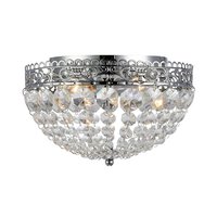 Saxholm krystal loftslampe - Krom / Krystal Saxholm krystal loftslampe - Krom / Krystal