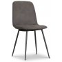 Smokey spisegruppe, rundt spisebord med 4 stk spisestole - Vintage + 3.00 x Mbelfdder