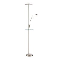 Friend Gulvlampe med USB - Stål Friend Gulvlampe med USB - Stål