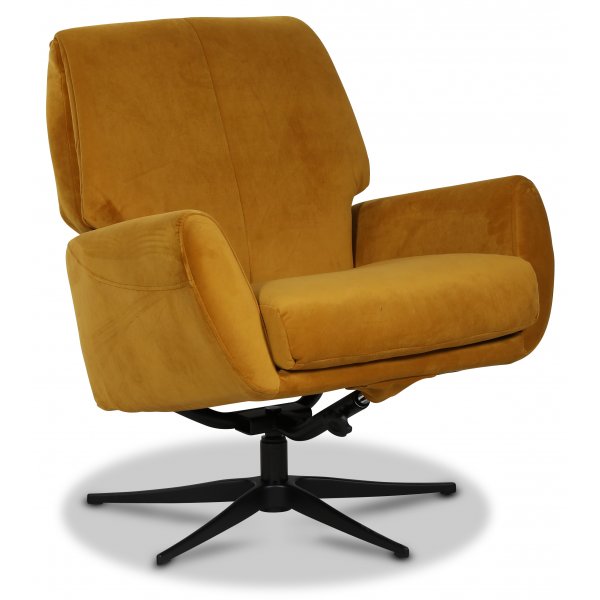Lnestol Midsj (Recliner) - Gul fljl