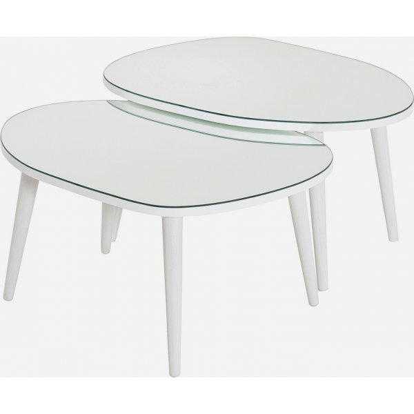 Gusto bord 75 x 55 cm - Hvid