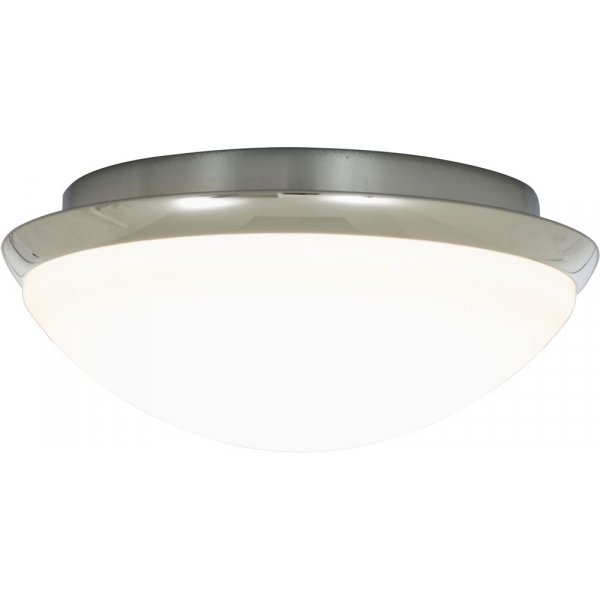 Siracusa plafond - Krom/hvid