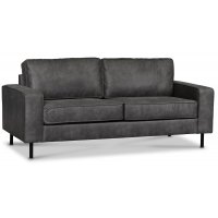 Sandö 2,5-personers sofa - Anthracite øko-læder