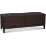 Borgholm mediebnk lille - Smoked oak