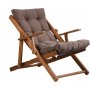 Repose liggestol - Brun