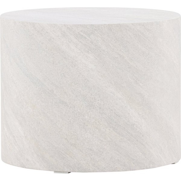 York sofabord 50 cm - Betoneffekt