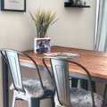Kundebillede Vintage barbord 130 - Rustik elm