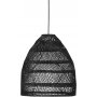 Maja loftslampe til indendørs brug - Sort rattan - 45 cm