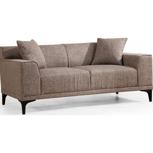 Petra 2-personers sofa - Brun