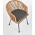 Cadeira spisestuestol 400 - Rattan + Mbelplejest til tekstiler