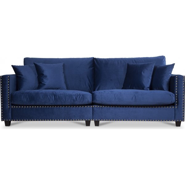 Bellino 4-personers sofa - Bl fljl