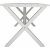 Scottsdale udendrs gruppebord 150 cm inkl. 2 bnke - Hvid