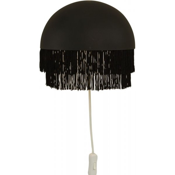 Fringe vglampe - Sort