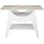 Ese sidebord 100 x 35 cm - Hvid