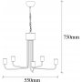 Mum loftslampe 3492 - Sort