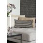 Serpa pude 30x60 cm - Sort/beige