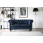 Sofa 2-personers Chesterfield bl - Herron