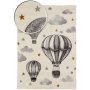 Brnetppe Mitchell Luftballon - gr/hvid