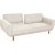 Berjer 3-personers sovesofa - Creme/eg