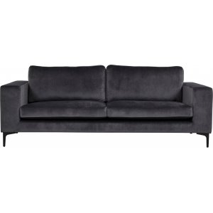 Aspen 3-personers sofa - Mrkegr