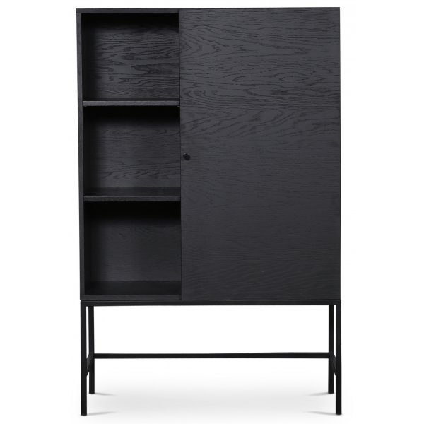 Stilo V.2 highboard - Sortbejdset eg