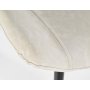Tret spisestol - cremefarvet vintage (PU)