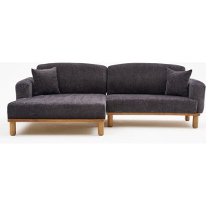 Reims divan sofa venstre - antracit