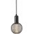 Gitter vindueslampe - Sort - 12,5 cm