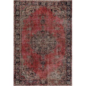 Tibet Vintage fladvævet tæppe Rød Tibet Vintage fladvævet tæppe Rød