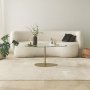 Porto sofabord 90 x 60 cm - Guld