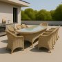 Mercury lnestol rattan - Naturfarvet